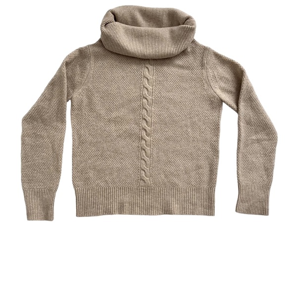 MAX MARA NETTARE LUXE CASHMERE PULLOVER SWEATER NEUTRAL COWL NECK WOMEN SZ SMALL - Picture 9 of 16